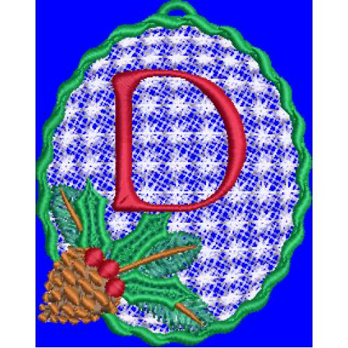 Pine Cone Christmas Lace D Pine Cone Christmas Lace D