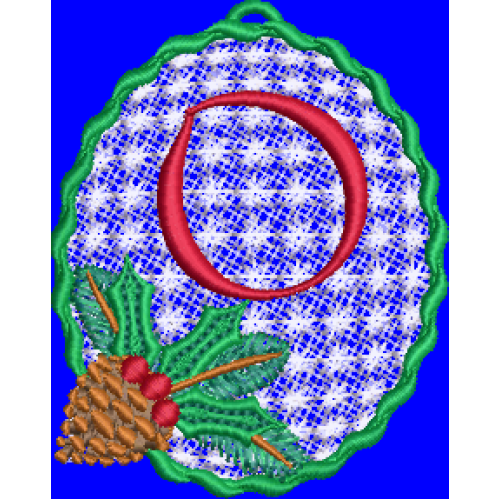 Pine Cone Christmas Lace O Pine Cone Christmas Lace O