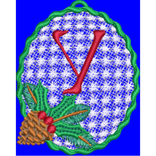 Pine Cone Christmas Lace Y Pine Cone Christmas Lace Y