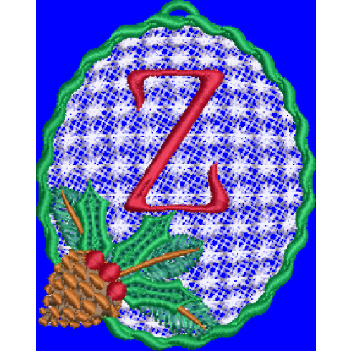 Pine Cone Christmas Lace Z Pine Cone Christmas Lace Z