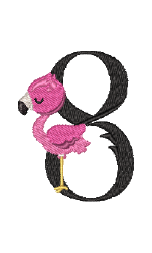 Pink Flamingo 8