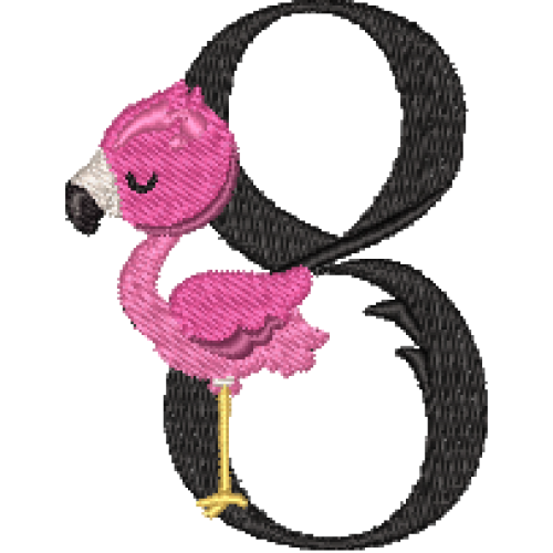 Pink Flamingo 8