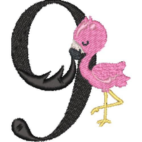 Pink Flamingo 9
