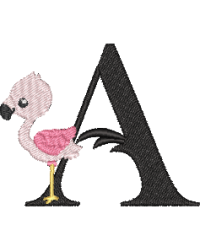Pink Flamingo A