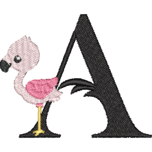 Pink Flamingo A
