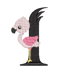 Pink Flamingo I