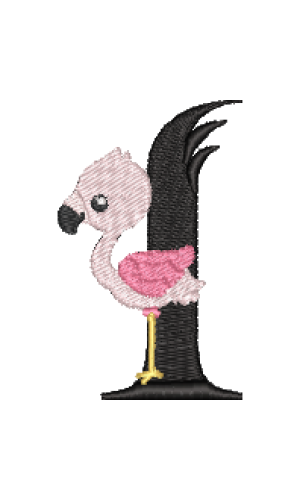Pink Flamingo I