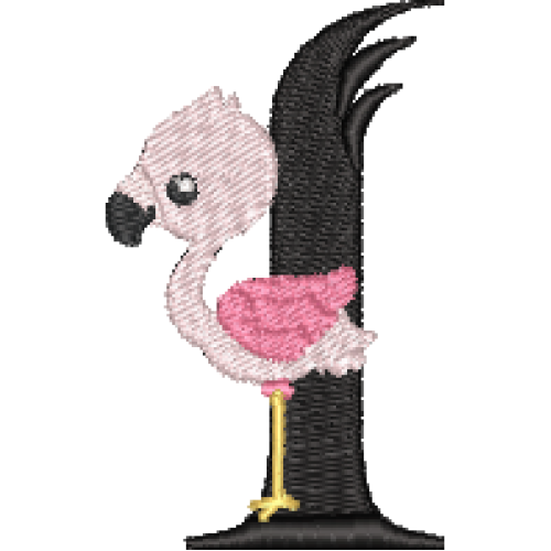 Pink Flamingo I