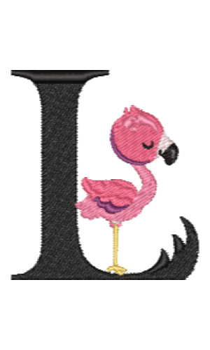 Pink Flamingo L