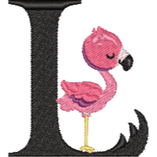 Pink Flamingo L