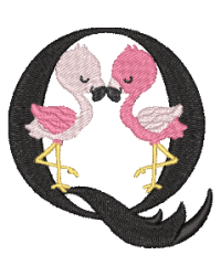 Pink Flamingo Q