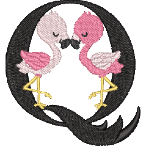 Pink Flamingo Q