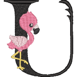 Pink Flamingo U