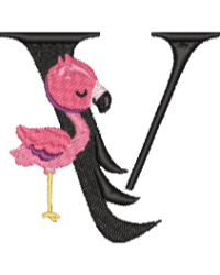 Pink Flamingo V