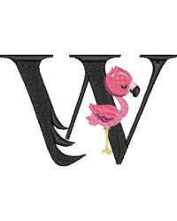 Pink Flamingo W