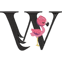 Pink Flamingo W