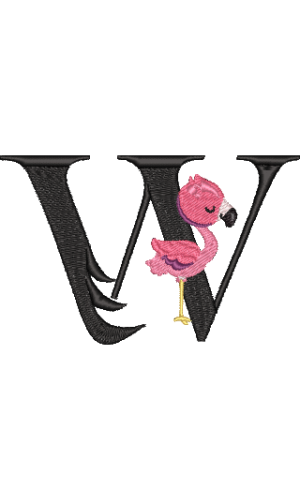 Pink Flamingo W