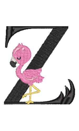 Pink Flamingo Z