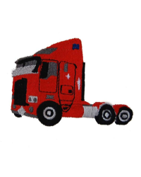 Red Kenworth Truck