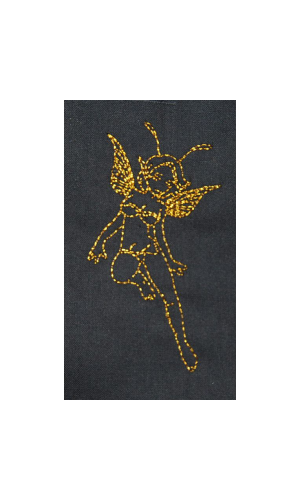 Redwork Fairy 07 Redwork Fairy 07