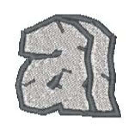 Rock Lower Case A
