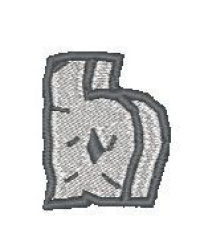 Rock Lower Case B