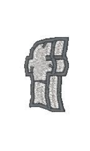 Rock Lower Case F