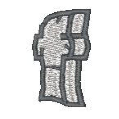 Rock Lower Case F