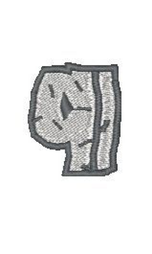 Rock Lower Case Q