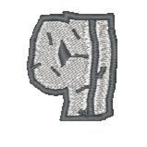 Rock Lower Case Q
