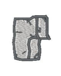 Rock Lower Case R