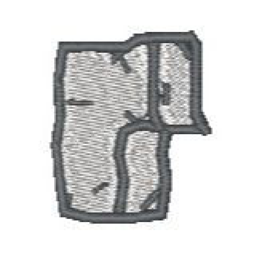 Rock Lower Case R