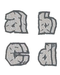 Rock Lower Case Set