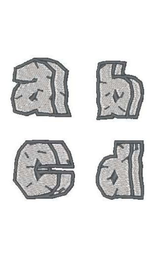 Rock Lower Case Set