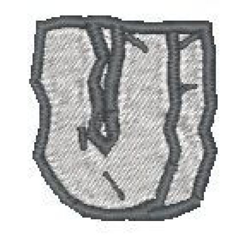 Rock Lower Case U