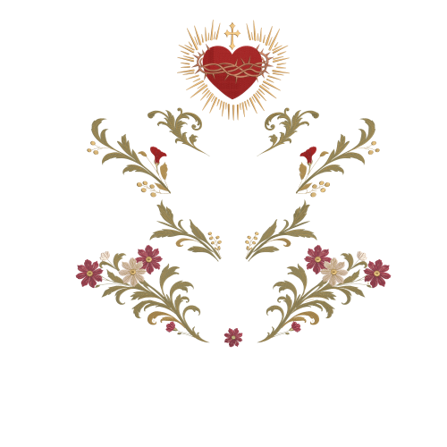 Sacred Heart Garland Set