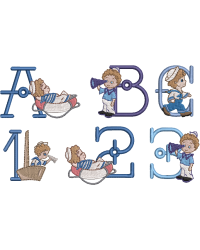 Sailor Boy Alpha Set