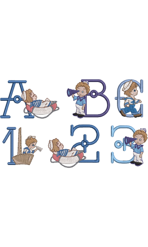 Sailor Boy Alpha Set