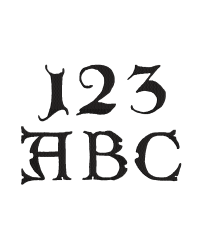 Scary Font Set