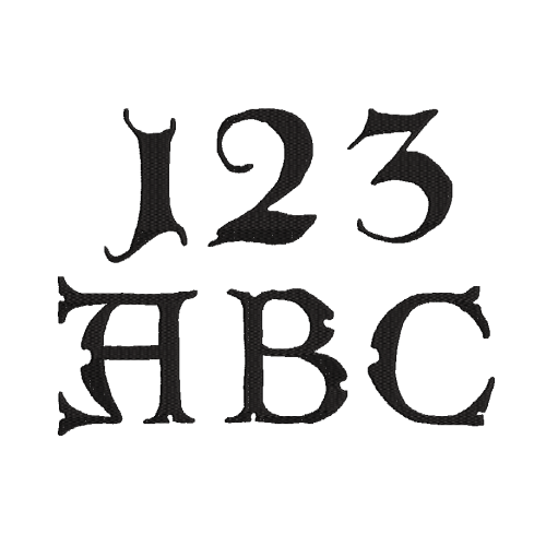 Scary Font Set