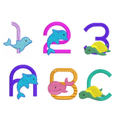 Sea Creatures Alphabet Sea Creatures Alphabet