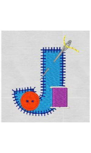 Sewing J