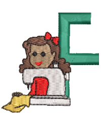 Sewing Lady F