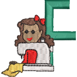 Sewing Lady F