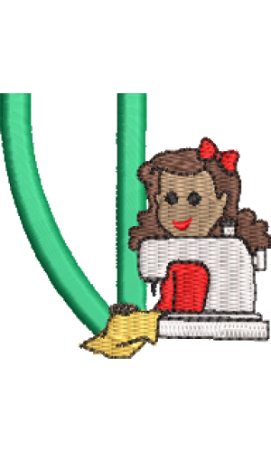 Sewing Lady V