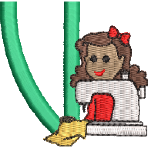 Sewing Lady V