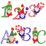 Silly Gnomes Alphabet Set