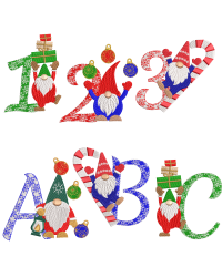 Silly Gnomes Alphabet Set