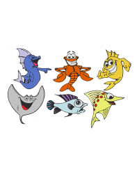Silly Sea Creatures Set Silly Sea Creatures Set