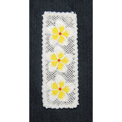 Small Frangipani Bookmark